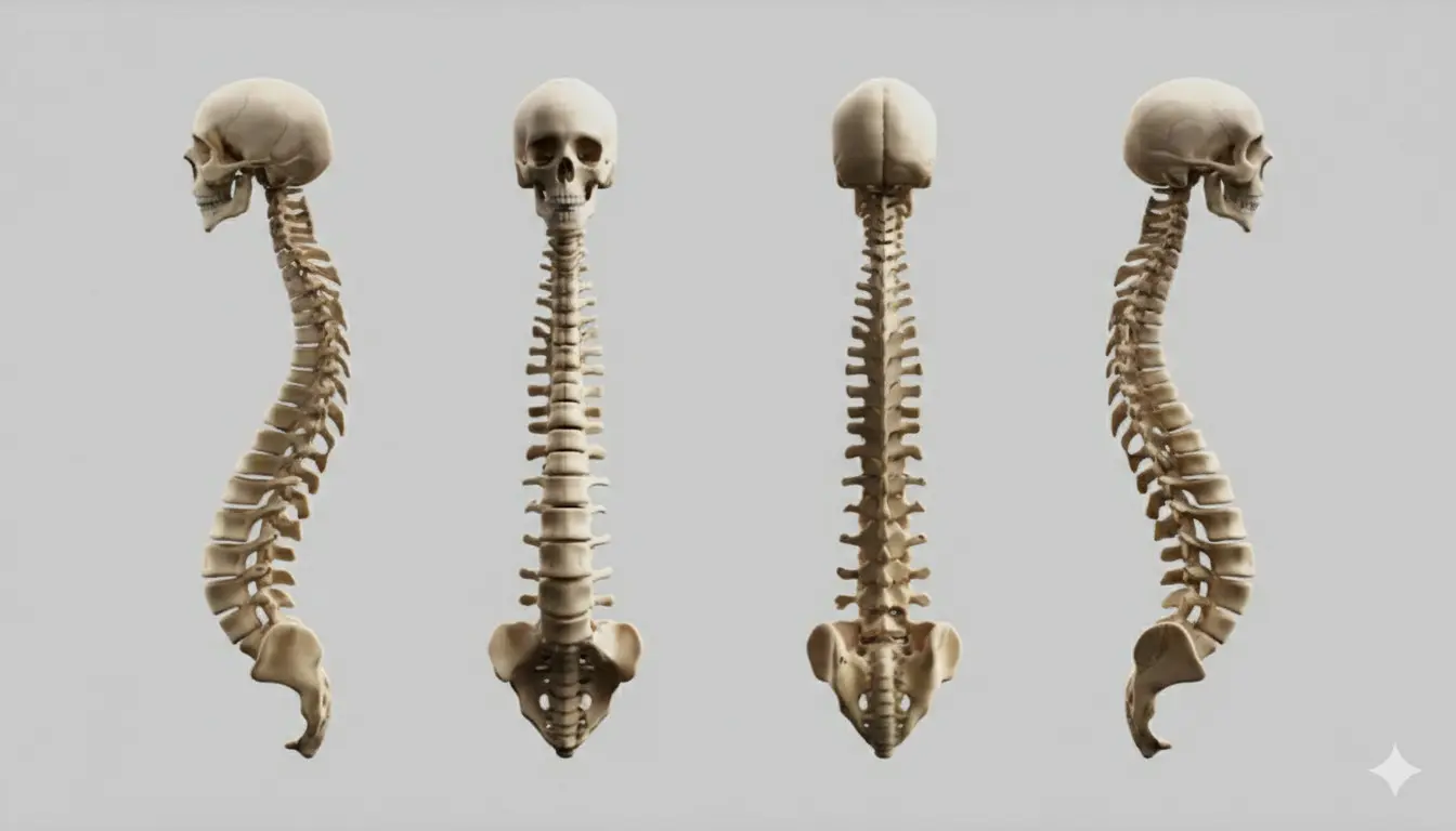 Spine Skeleton Mri Or Xray